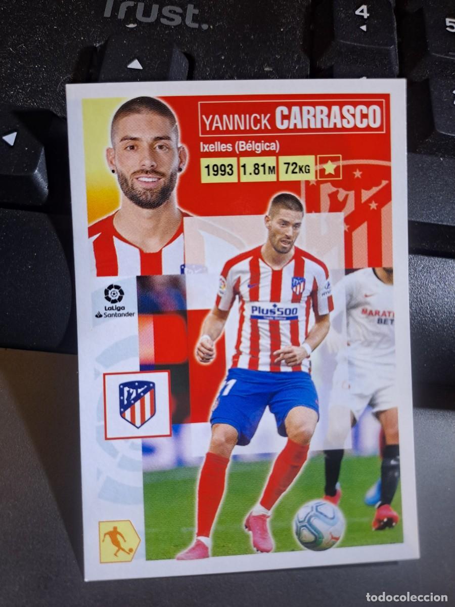 Coleccionismo Cromos antiguos: CROMO CARRASCO 14 A 14A ATLETICO DE MADRID LIGA 2020 2021 20 21 ESTE PANINI NUNCA PEGADO