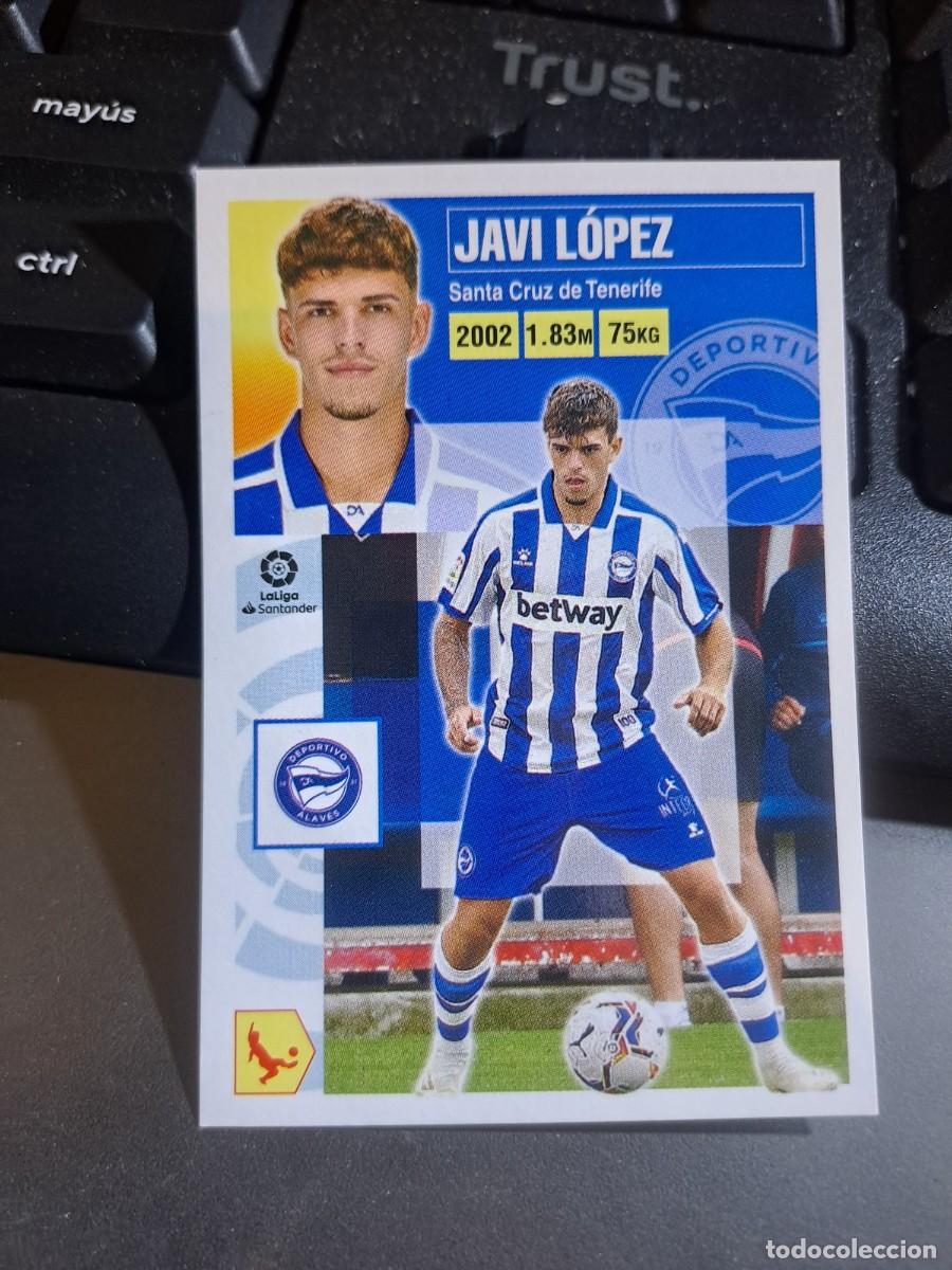 Coleccionismo Cromos antiguos: CROMO JAVI LOPEZ 7 ALAVES LIGA 2020 2021 20 21 ESTE PANINI NUNCA PEGADO