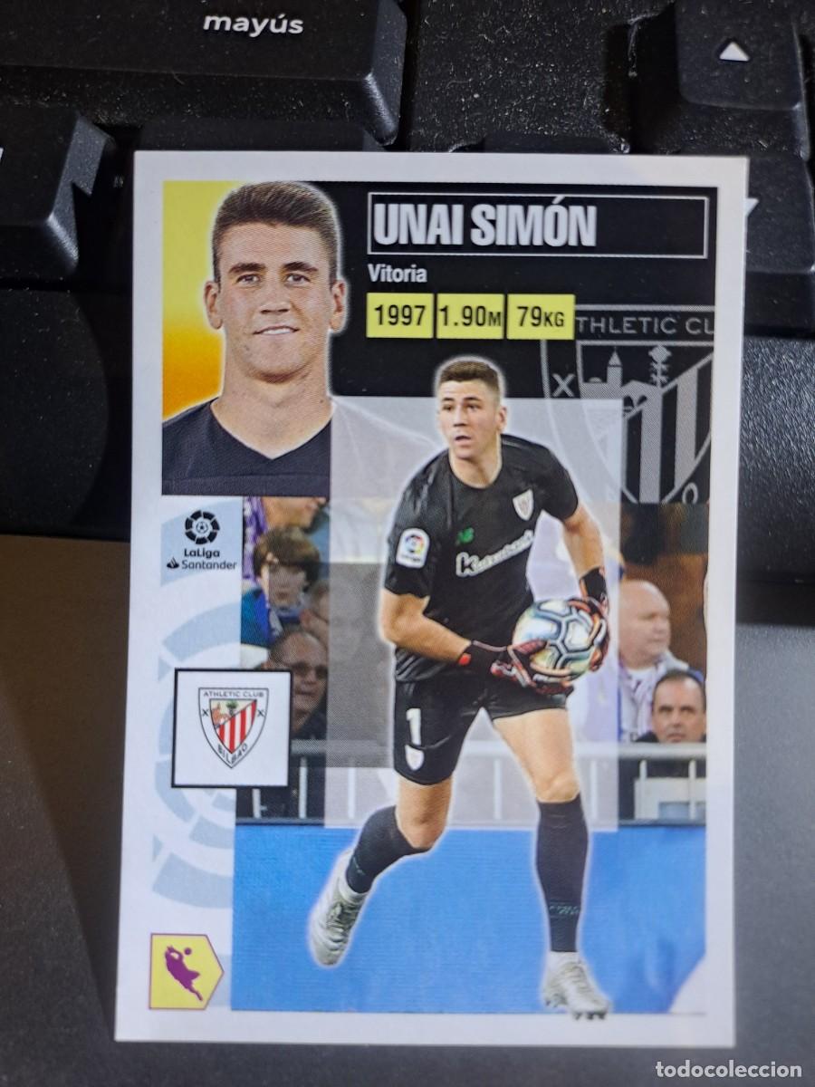 Coleccionismo Cromos antiguos: CROMO UNAI SIMON 2 ATHLETIC CLUB DE BILBAO LIGA 2020 2021 20 21 ESTE PANINI NUNCA PEGADO