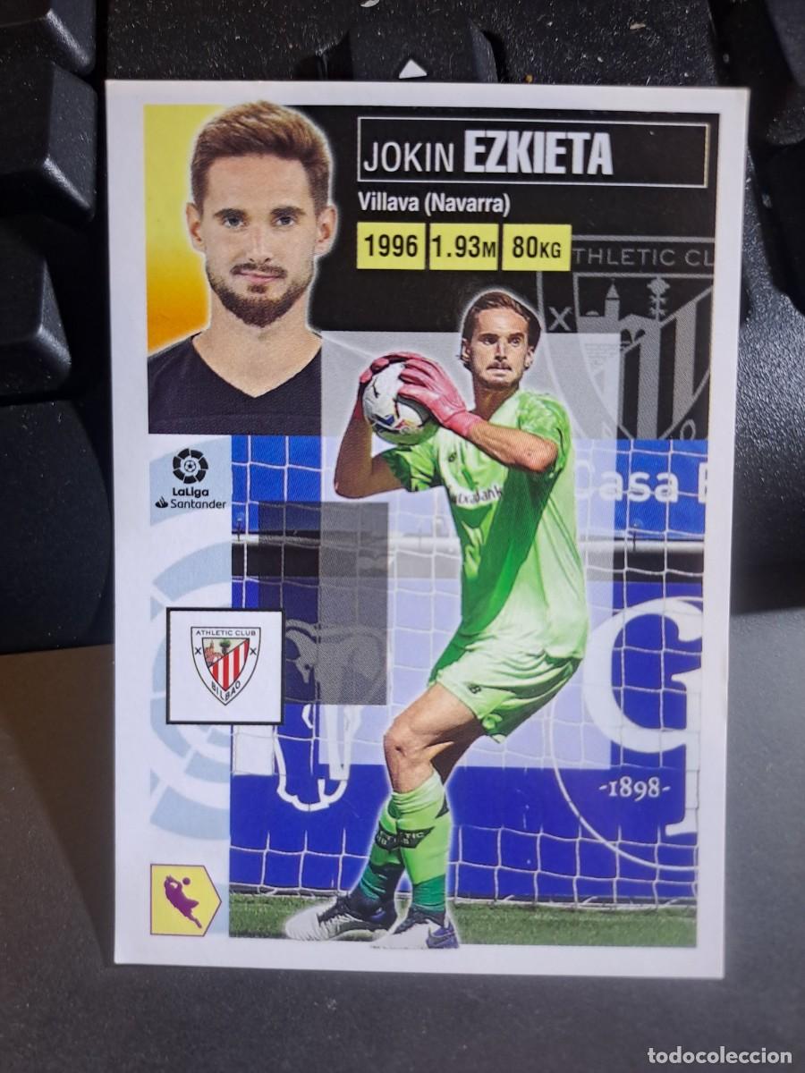 Coleccionismo Cromos antiguos: CROMO EZKIETA 3 ATHLETIC CLUB DE BILBAO LIGA 2020 2021 20 21 ESTE PANINI NUNCA PEGADO
