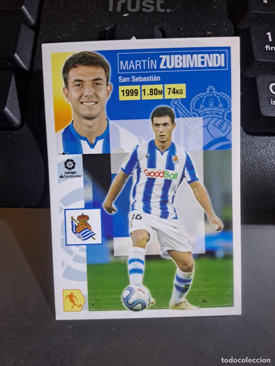 Coleccionismo Cromos antiguos: CROMO ZUBIMENDI 12 B 12B REAL SOCIEDAD LIGA 2020 2021 20 21 ESTE PANINI NUNCA PEGADO