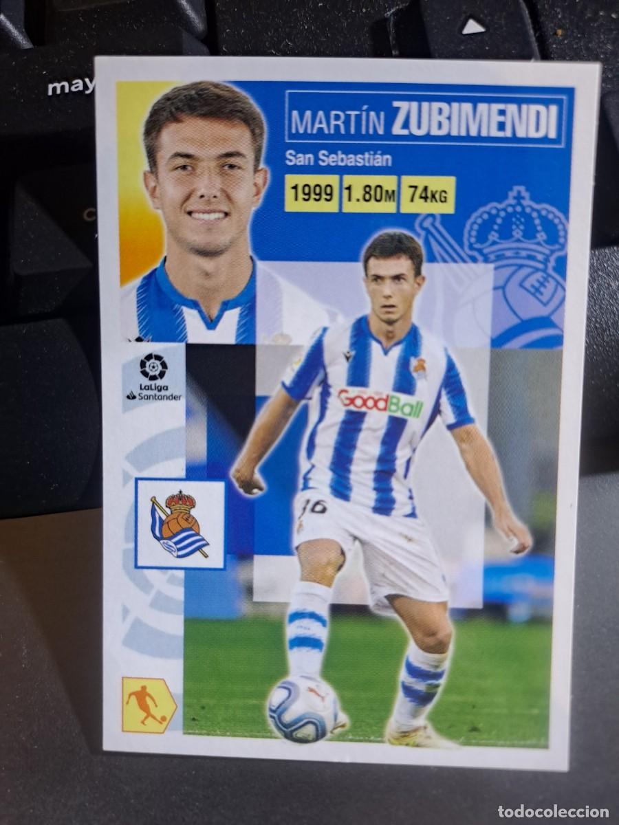 Coleccionismo Cromos antiguos: CROMO ZUBIMENDI 12 B 12B REAL SOCIEDAD LIGA 2020 2021 20 21 ESTE PANINI NUNCA PEGADO