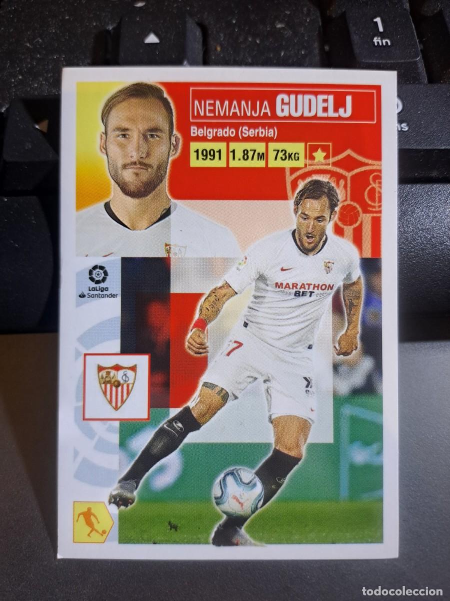 Coleccionismo Cromos antiguos: CROMO GUDELJ 9 SEVILLA LIGA 2020 2021 20 21 ESTE PANINI NUNCA PEGADO