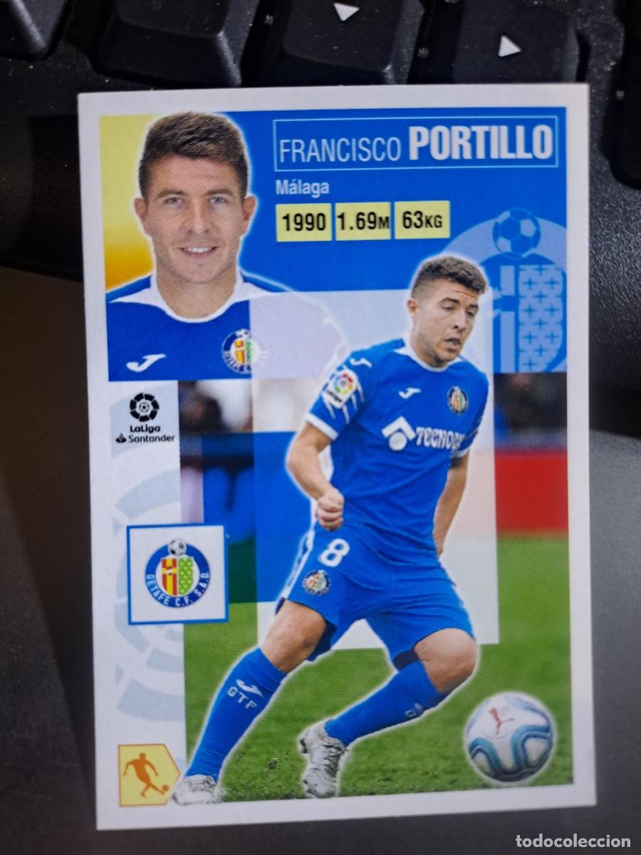 Coleccionismo Cromos antiguos: CROMO PORTILLO 14 A 14A GETAFE LIGA 2020 2021 20 21 ESTE PANINI NUNCA PEGADO