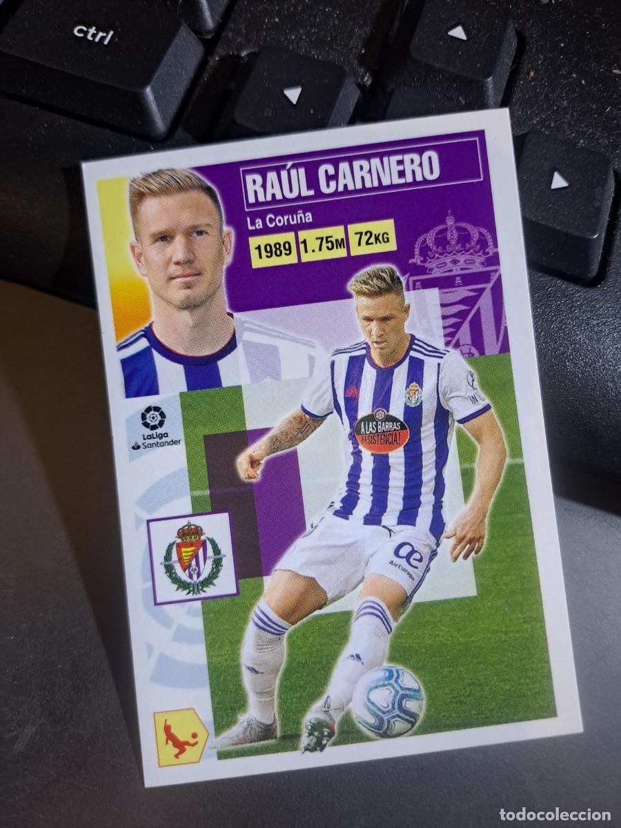 Coleccionismo Cromos antiguos: CROMO RAUL CARNERO 9 A 9A VALLADOLID LIGA 2020 2021 20 21 ESTE PANINI NUNCA PEGADO