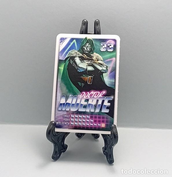 Coleccionismo Cromos antiguos: N&ordm; 33 DOCTOR MUERTE DESCUBRE TU PODER! MARVEL CROMO CARTA CARD CARREFOUR 2022 SUPER H&Eacute;ROES C&Oacute;MIC