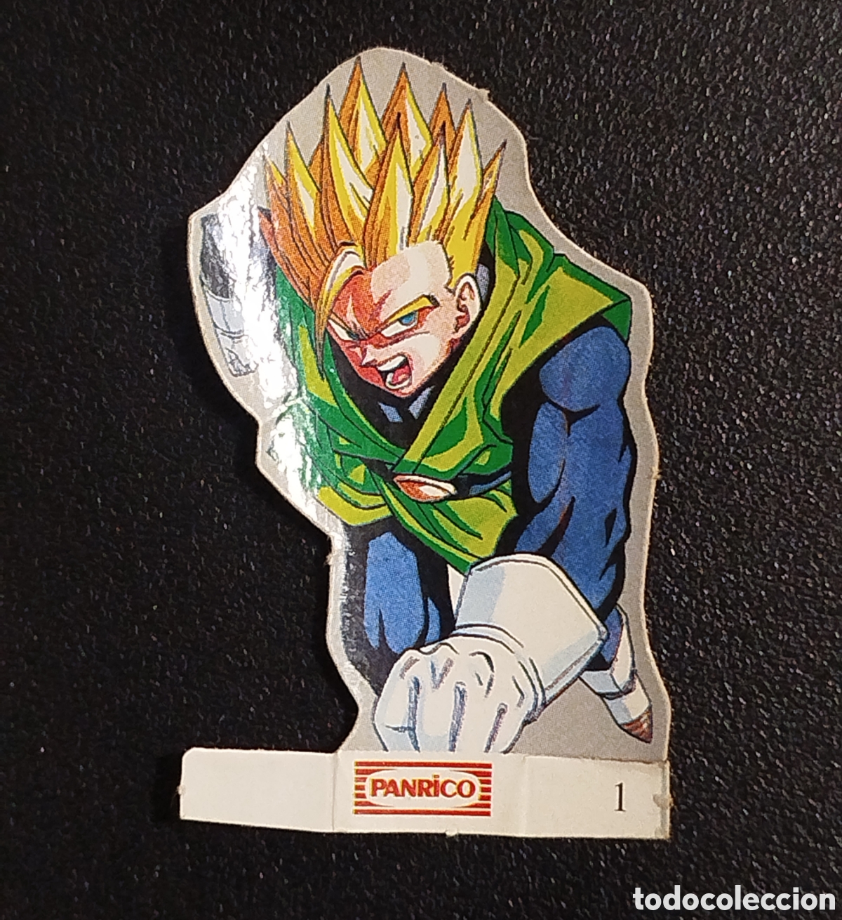 Coleccionismo Cromos antiguos: PANRICO CROMO TROQUELADO # 1 DRAGON BALL BOLA DE DRAGON DRAC PEGATINA ADHESIVO