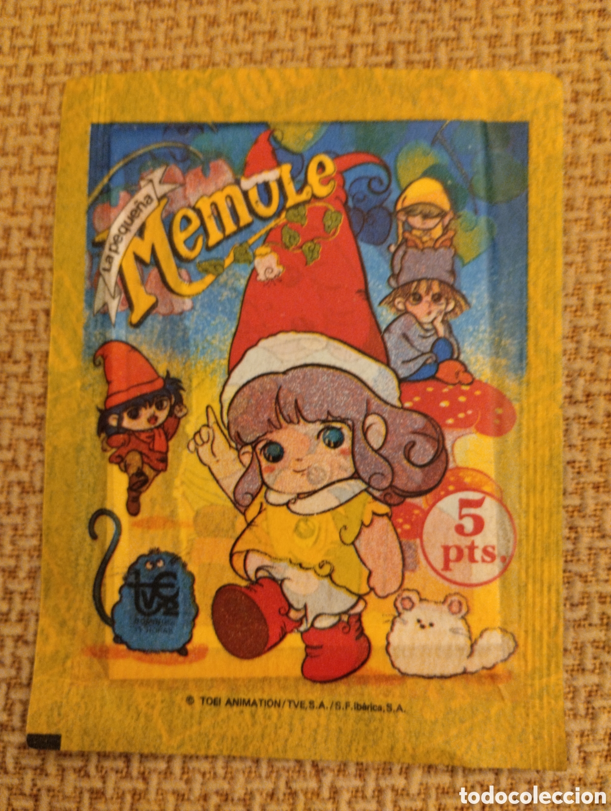 Coleccionismo Cromos antiguos: Sobre antiguo La Peque&ntilde;a Memole