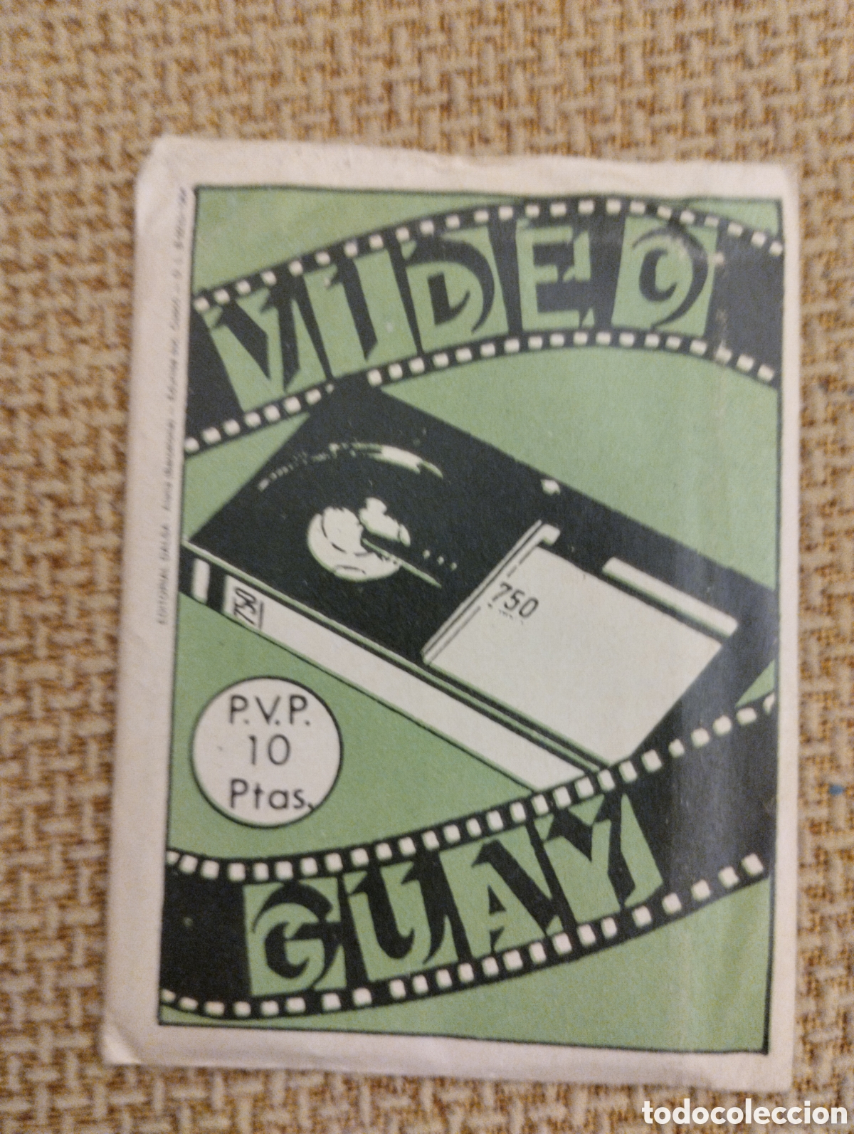 Coleccionismo Cromos antiguos: Sobre antiguo Video Guay