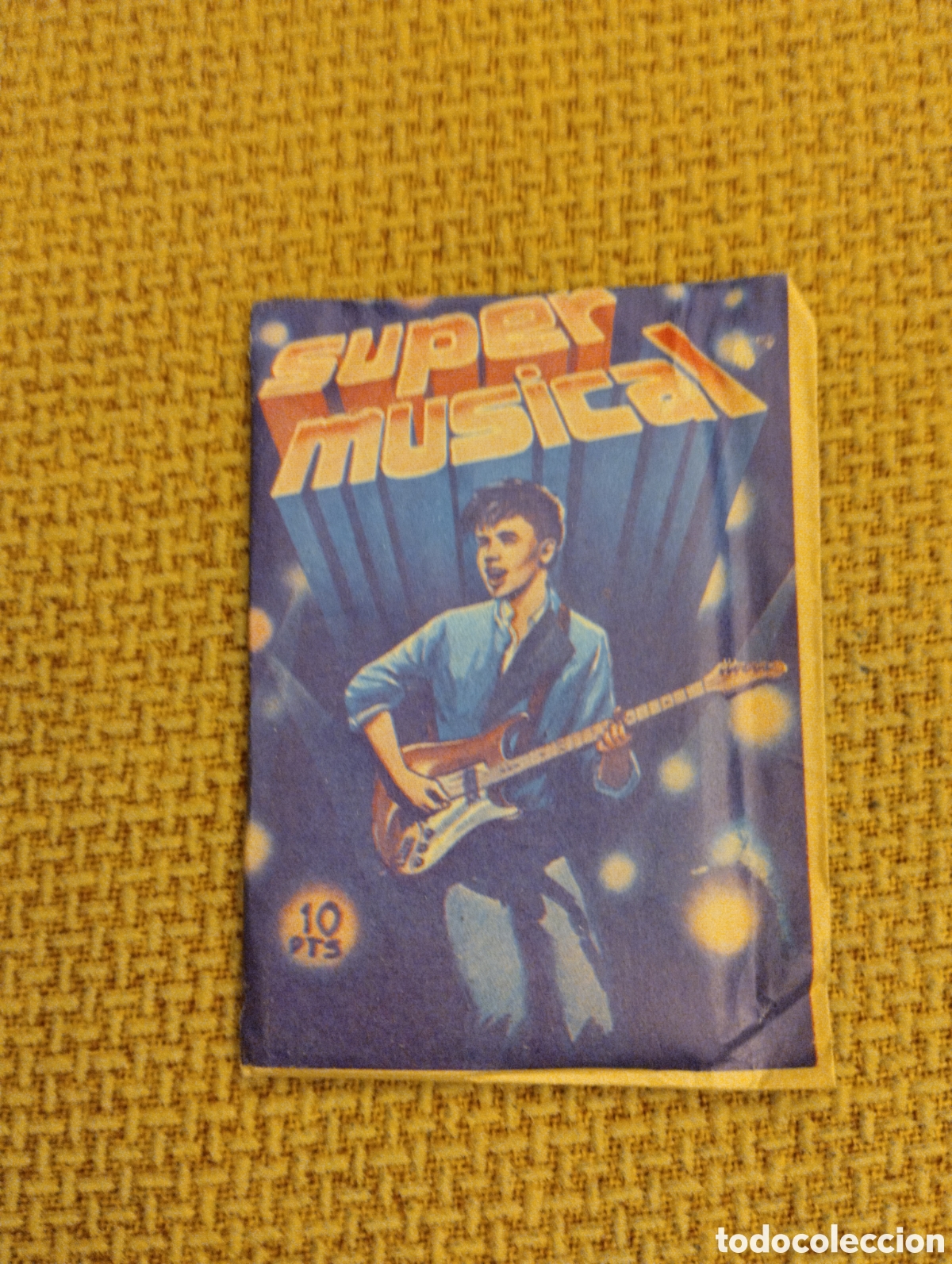 Coleccionismo Cromos antiguos: Sobre antiguo Super Musical