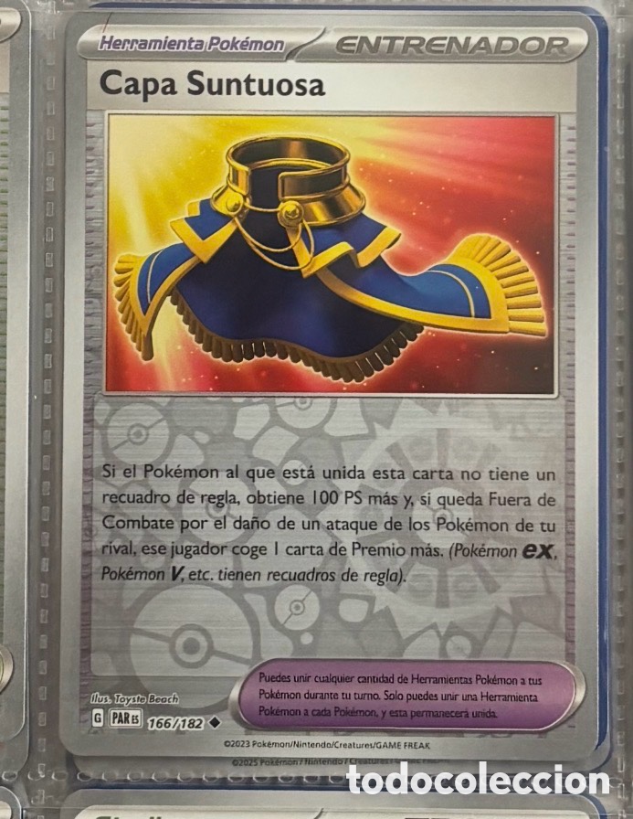 Coleccionismo Cromos antiguos: Capa suntuosa 166/182 Pokemon tcg reverse
