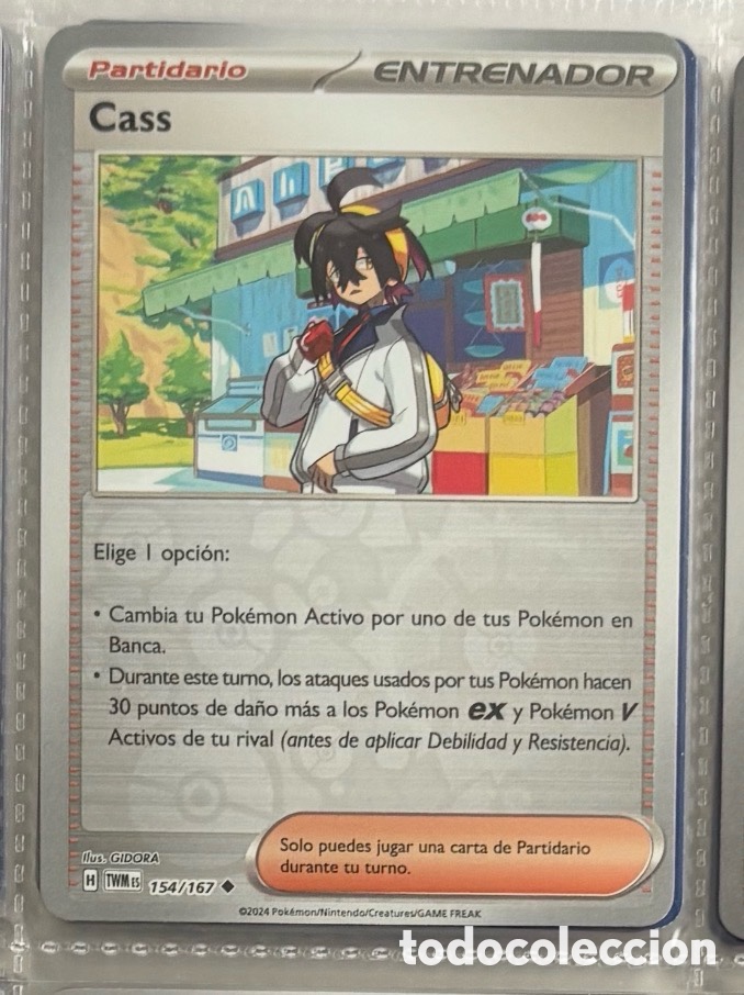 Coleccionismo Cromos antiguos: Cass 154/167 Pokemon tcg reverse
