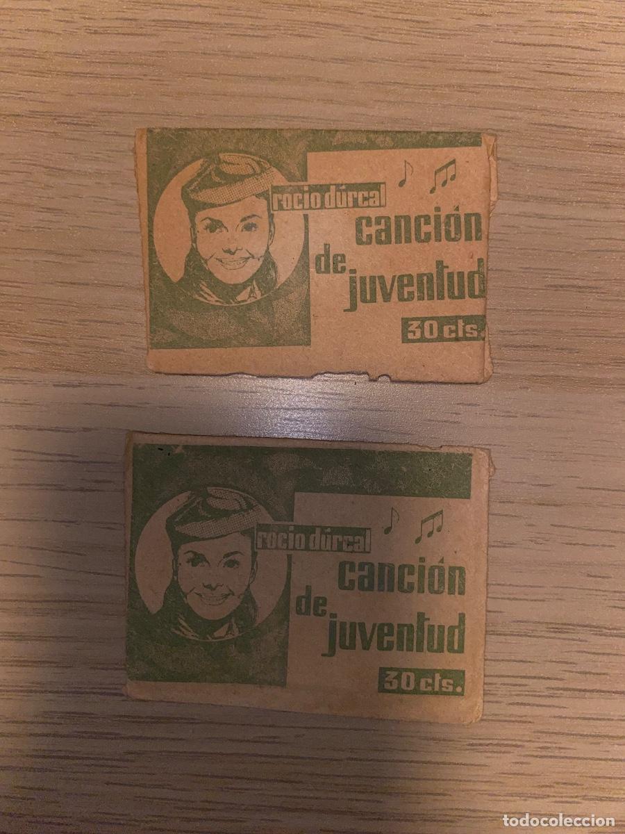 Coleccionismo Cromos antiguos: SOBRES DE CROMOS CANCI&Oacute;N DE JUVENTUD FHER