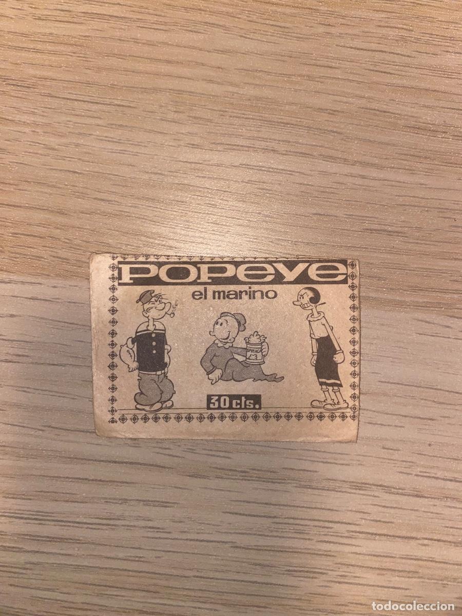 Coleccionismo Cromos antiguos: SOBRE DE CROMOS POPEYE EL MARINO