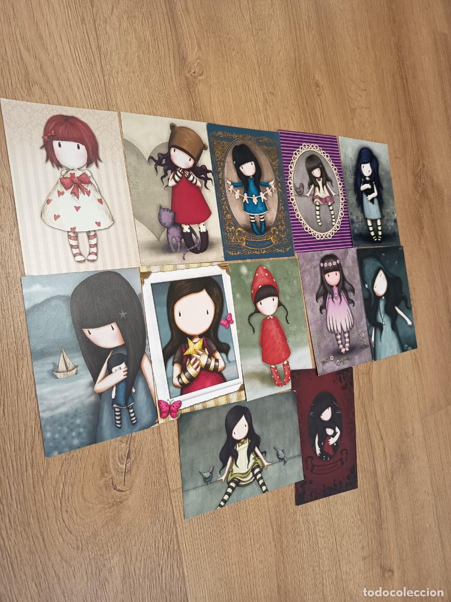Coleccionismo Cromos antiguos: LOTE 12 ESTAMPAS / TARJETAS &mdash; COLECCI&Oacute;N GORJUSS (SANTORO LONDON)