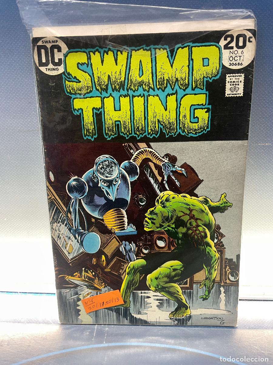 Coleccionismo Cromos antiguos: Comic, Swamp thing en buen estado