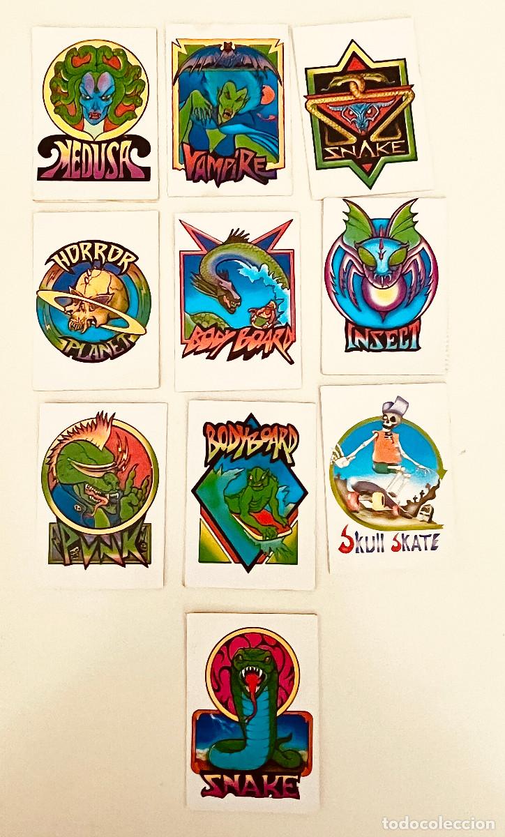 Coleccionismo Cromos antiguos: CROMOS BOLLYCAO SKATEBOARDS. TERRORIFICOS