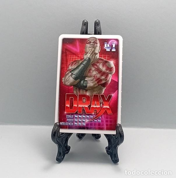 Colecionismo Cromos antigos: N&ordm; 41 DRAX DESCUBRE TU PODER! MARVEL CROMO CARTA CARD CARREFOUR 2022 SUPER H&Eacute;ROES C&Oacute;MIC