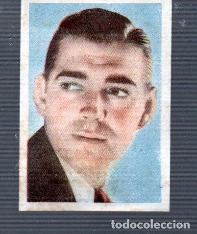 Coleccionismo Cromos antiguos: CROMO CINE FOTO EDITORIAL BRUGUERA HOJA E- 7 A N&ordm; 4 CLARK GABLE DEL A&Ntilde;O 43
