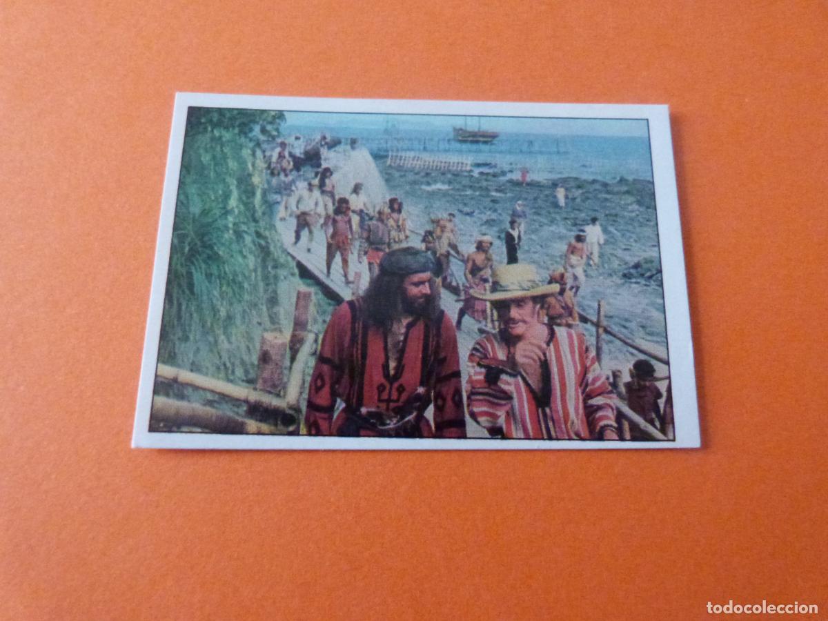 Colecionismo Cromos antigos: CROMO SANDOKAN SIN PEGAR N&ordm; 55 A&Ntilde;O 1976 ALBUM SANDOKAN FIGURINE PANINI