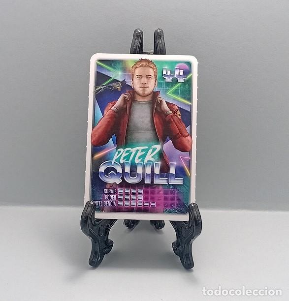 Coleccionismo Cromos antiguos: N&ordm; 44 PETER QUILL DESCUBRE TU PODER! MARVEL CROMO CARTA CARD CARREFOUR 2022 SUPER H&Eacute;ROES C&Oacute;MIC