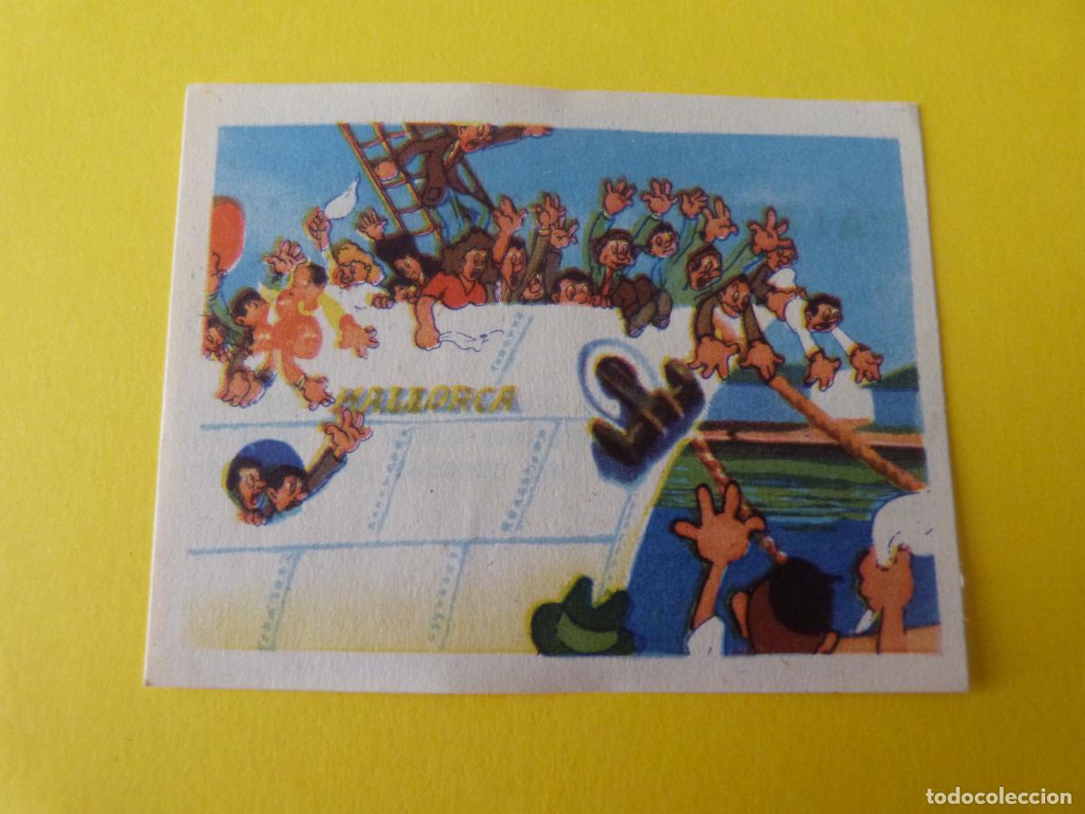 Coleccionismo Cromos antiguos: CROMO ALEGRES VACACIONES SIN PEGAR N&ordm; 18 A&Ntilde;O 1950 ALBUM ALEGRES VACACIONES RUIZ ROMERO