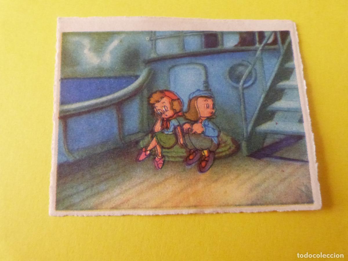 Coleccionismo Cromos antiguos: CROMO ALEGRES VACACIONES SIN PEGAR N&ordm; 21 A&Ntilde;O 1950 ALBUM ALEGRES VACACIONES RUIZ ROMERO