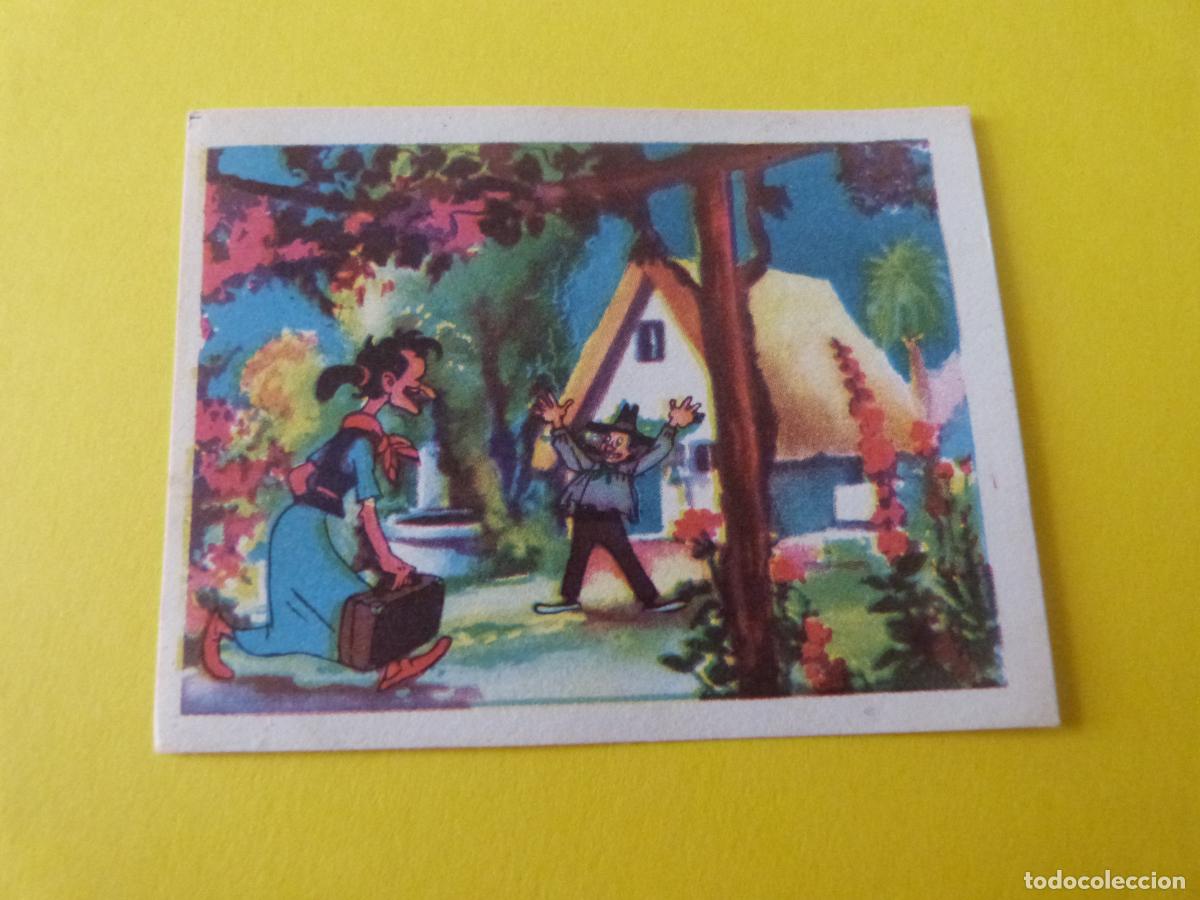 Coleccionismo Cromos antiguos: CROMO ALEGRES VACACIONES SIN PEGAR N&ordm; 61 A&Ntilde;O 1950 ALBUM ALEGRES VACACIONES RUIZ ROMERO