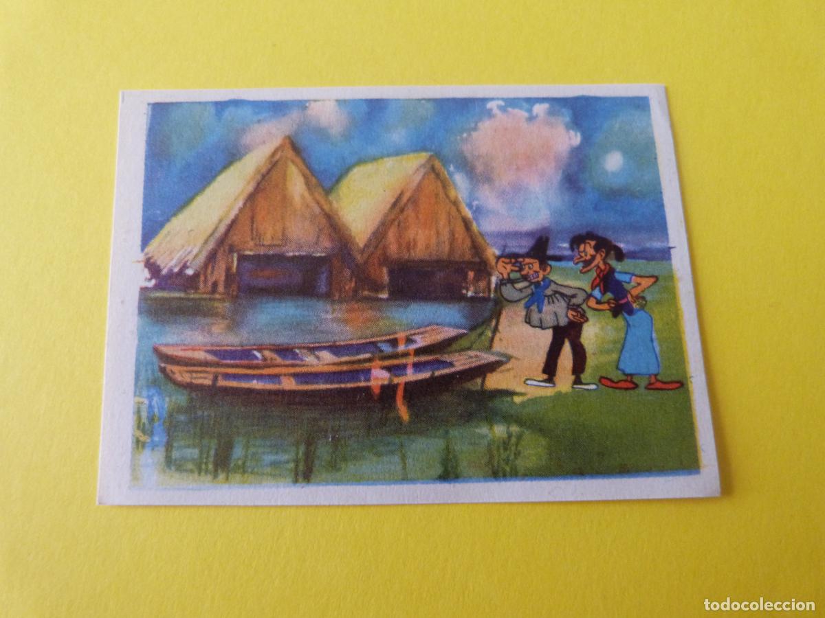 Coleccionismo Cromos antiguos: CROMO ALEGRES VACACIONES SIN PEGAR N&ordm; 66 A&Ntilde;O 1950 ALBUM ALEGRES VACACIONES RUIZ ROMERO