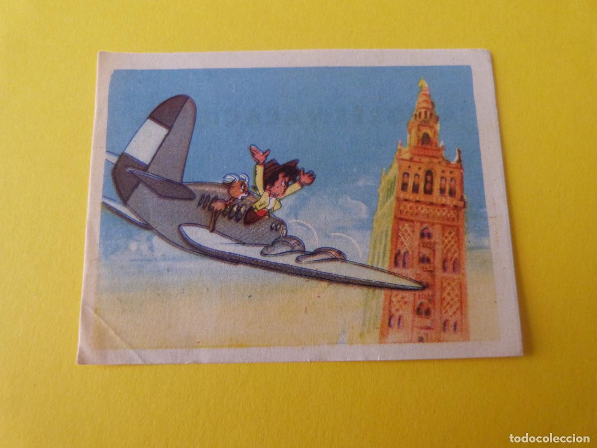 Collectable Antique Stickers: CROMO ALEGRES VACACIONES SIN PEGAR N&ordm; 127 A&Ntilde;O 1950 ALBUM ALEGRES VACACIONES RUIZ ROMERO