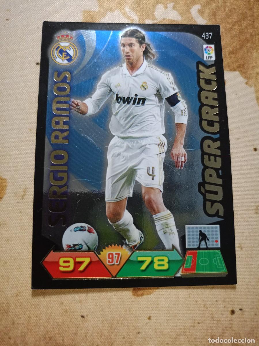 Coleccionismo Cromos antiguos: S&uacute;per Crack 437 SERGIO RAMOS Adrenalyn 2011-12