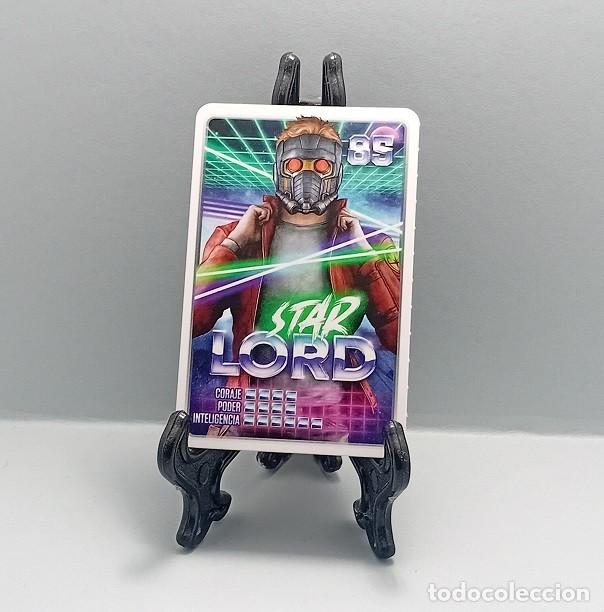 Coleccionismo Cromos antiguos: N&ordm; 85 STAR LORD DESCUBRE TU PODER! MARVEL CROMO CARTA CARD CARREFOUR 2022 SUPER H&Eacute;ROES C&Oacute;MIC