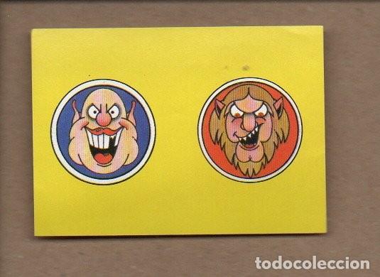 Coleccionismo Cromos antiguos: CROMO EL LIBRO DE LOS JUEGOS BIMBO. EL CASTILLO DE LOS MONSTRUOS. NUEVO, SIN PEGAR.