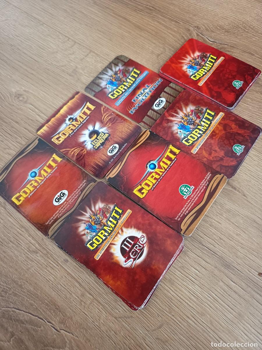 Coleccionismo Cromos antiguos: Lote Cartas Gormiti de diferentes series
