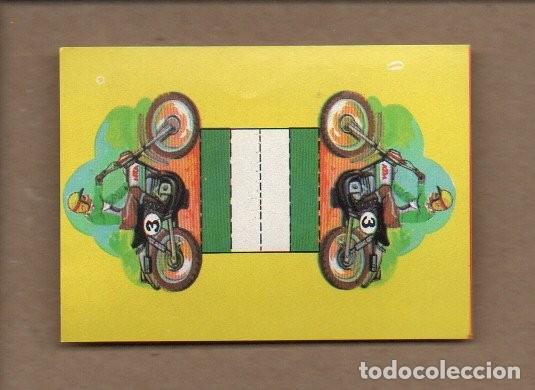 Coleccionismo Cromos antiguos: CROMO EL LIBRO DE LOS JUEGOS BIMBO. GRAND PRIX TODOTERRENO. NUEVO, SIN PEGAR.