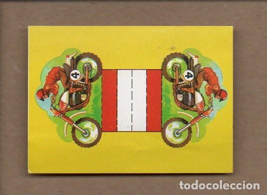 Coleccionismo Cromos antiguos: CROMO EL LIBRO DE LOS JUEGOS BIMBO. GRAND PRIX TODOTERRENO. NUEVO, SIN PEGAR.