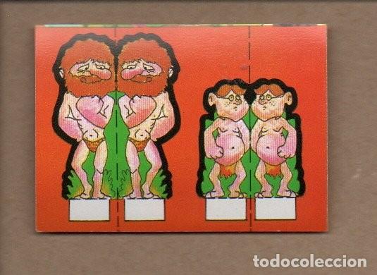 Coleccionismo Cromos antiguos: CROMO EL LIBRO DE LOS JUEGOS BIMBO. HUIDA ENTRE SAURIOS. NUEVO, SIN PEGAR.