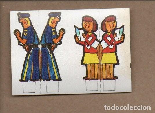 Coleccionismo Cromos antiguos: CROMO EL LIBRO DE LOS JUEGOS BIMBO. CAZA AL ESPIA. NUEVO, SIN PEGAR.