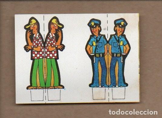 Coleccionismo Cromos antiguos: CROMO EL LIBRO DE LOS JUEGOS BIMBO. CAZA AL ESPIA. NUEVO, SIN PEGAR.