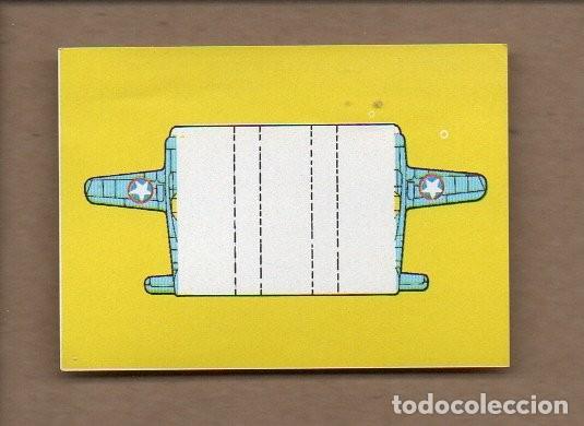 Coleccionismo Cromos antiguos: CROMO EL LIBRO DE LOS JUEGOS BIMBO. BATALLA AEREA. NUEVO, SIN PEGAR.
