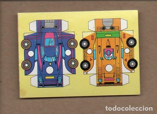 Coleccionismo Cromos antiguos: CROMO EL LIBRO DE LOS JUEGOS BIMBO. GRAN PREMIO DE FORMULA BIMBO. NUEVO, SIN PEGAR.