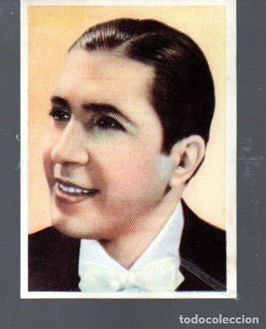 Coleccionismo Cromos antiguos: CROMO CINEFOTO EDIT&Oacute; BRUGUERA MIDE 10+7,50 HOJA J-1-A- N &ordm; 1 CALOS GARDEL DEL A&Ntilde;O 43