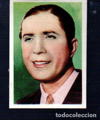 Coleccionismo Cromos antiguos: CROMO CINE FOTO EDITORIAL BRUGUERA HOJA J- 1 A N&ordm; 6 CARLOS GARDEL DEL A&Ntilde;O 43