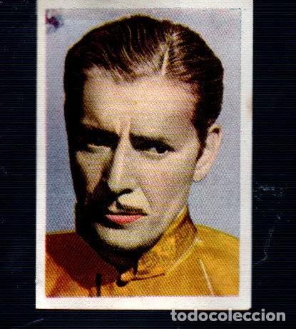 Coleccionismo Cromos antiguos: CROMO CINE FOTO EDITORIAL BRUGUERA HOJA E- 7- B N&ordm; 10 RONALD COLMAN DEL A&Ntilde;O 43