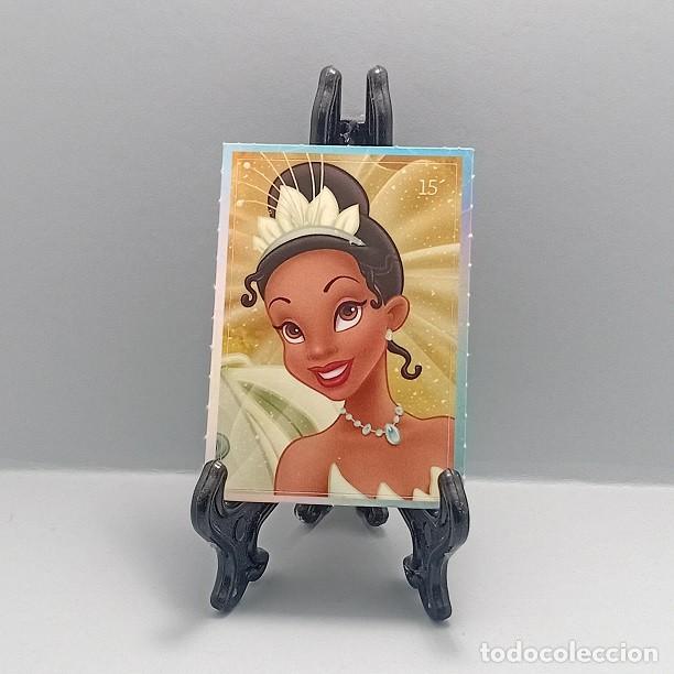 Coleccionismo Cromos antiguos: N&ordm; 15 CROMO ADHESIVO TIANA Y EL SAPO LA COCINA M&Aacute;GICA DISNEY 100 ALCAMPO 2023 NUEVO NUNCA PEGADO