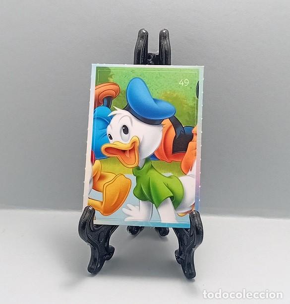 Coleccionismo Cromos antiguos: N&ordm; 49 CROMO ADHESIVO DONALD LA COCINA M&Aacute;GICA DISNEY 100 ALCAMPO 2023 NUEVO NUNCA PEGADO