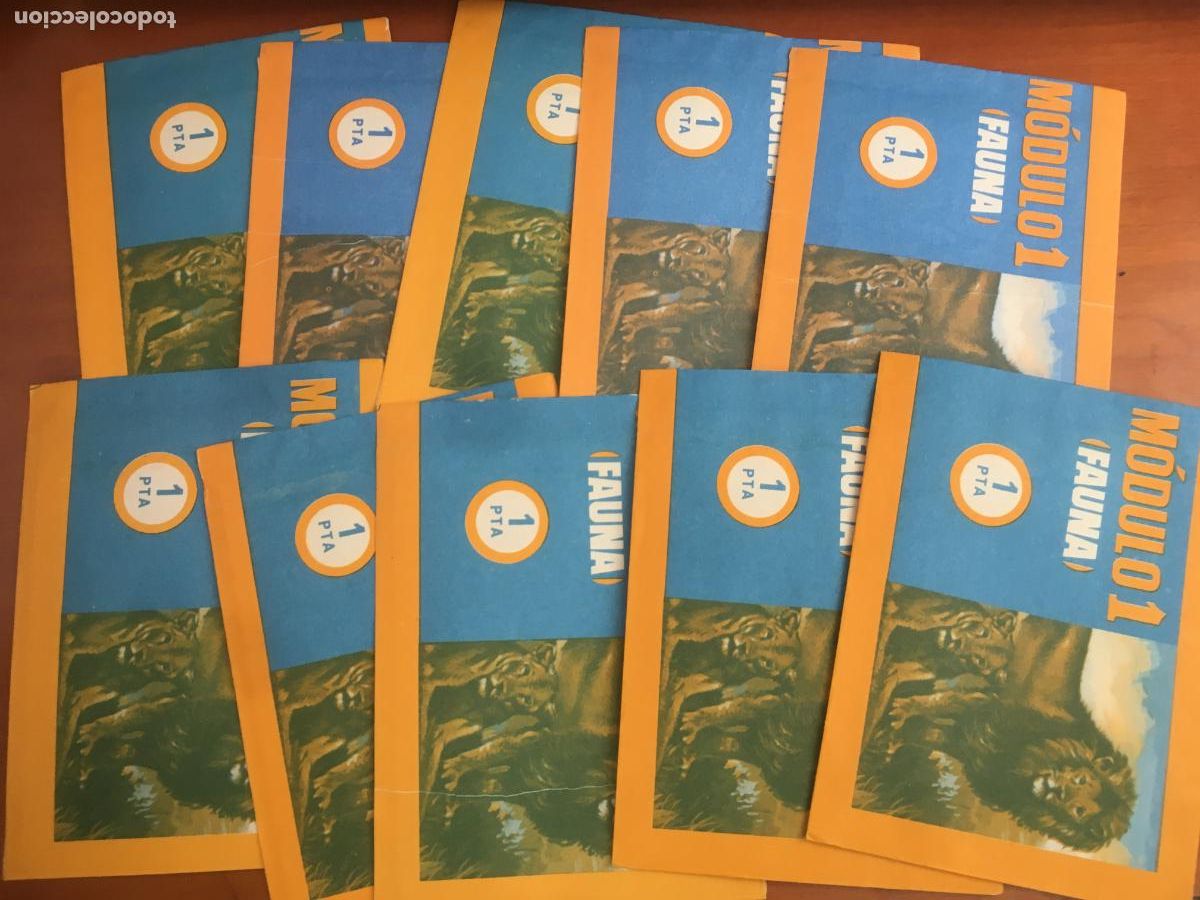 Collectable Antique Stickers: fauna modulo 1 lote 10 sobres de cromos sin abrir cerrados