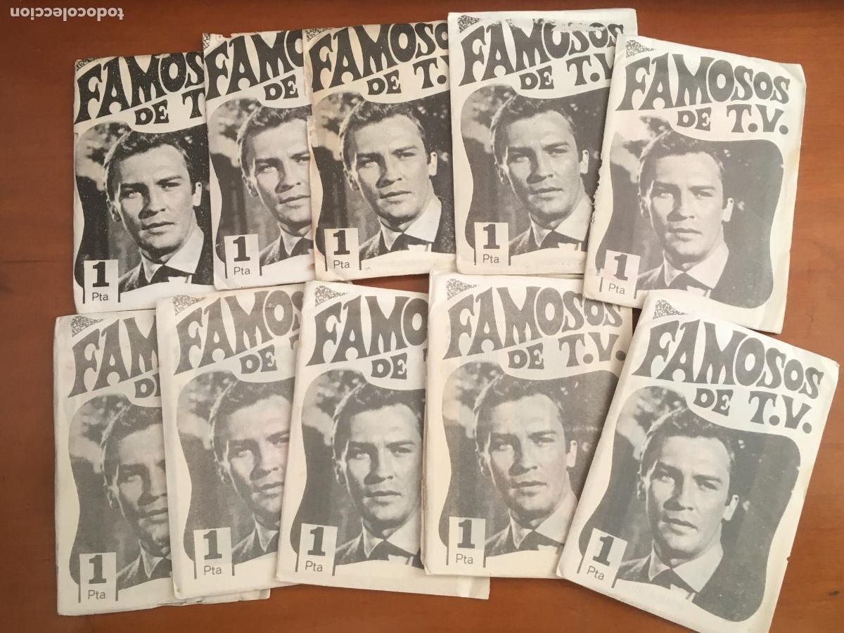 Coleccionismo Cromos antiguos: famosos de TV television fher lote 10 sobres de cromos sin abrir cerrados