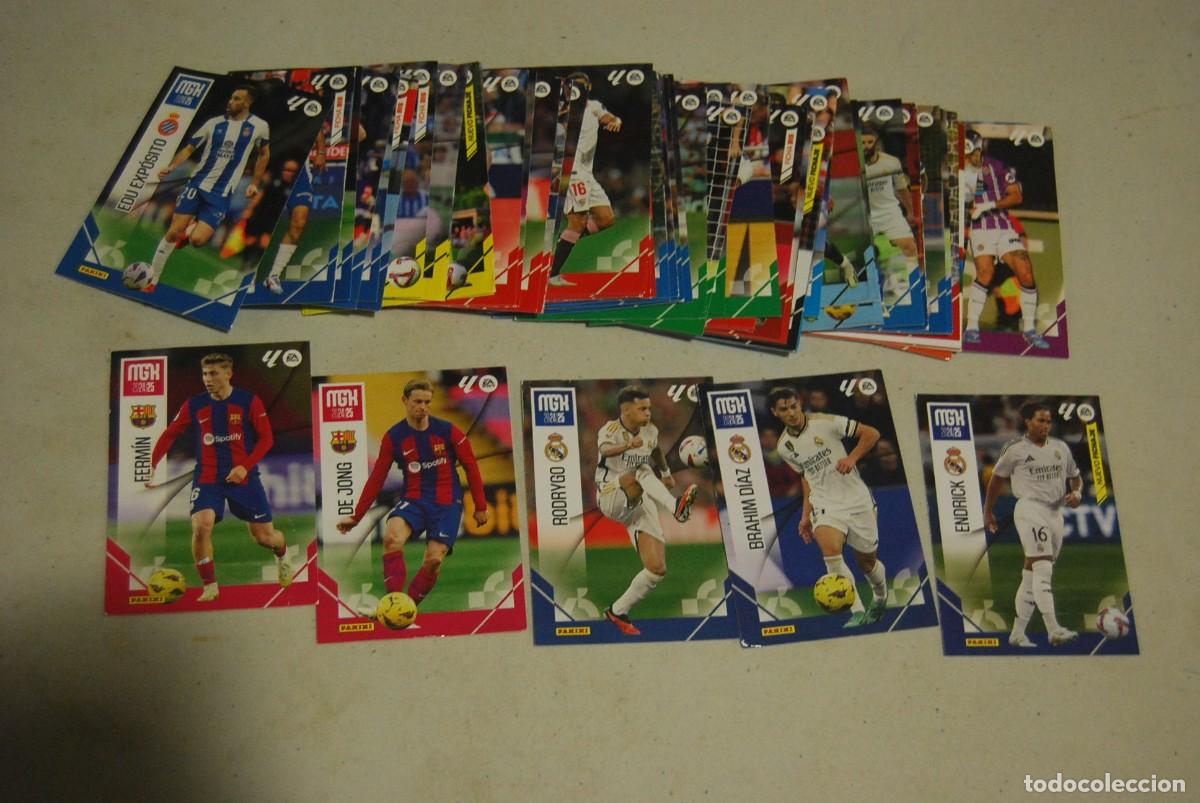 Collectionnisme Cartes &agrave; collectionner anciennes: LOTE DE 60 FICHAS MGK MEGACRACKS LIGA 2024-25 SIN REPETIR (ATENCION!!! VER FOTOS Y LEER DESCRIPCION)
