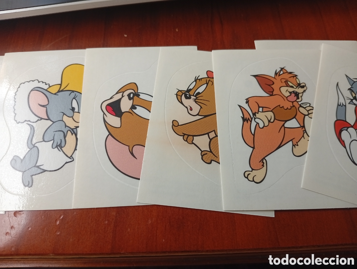 Coleccionismo Cromos antiguos: CROMO TOM Y JERRY PANINI 2011 ESPECIAL LETRA LETRAS ( PIDE TUS FLATAS) NUNCA PEGADOS